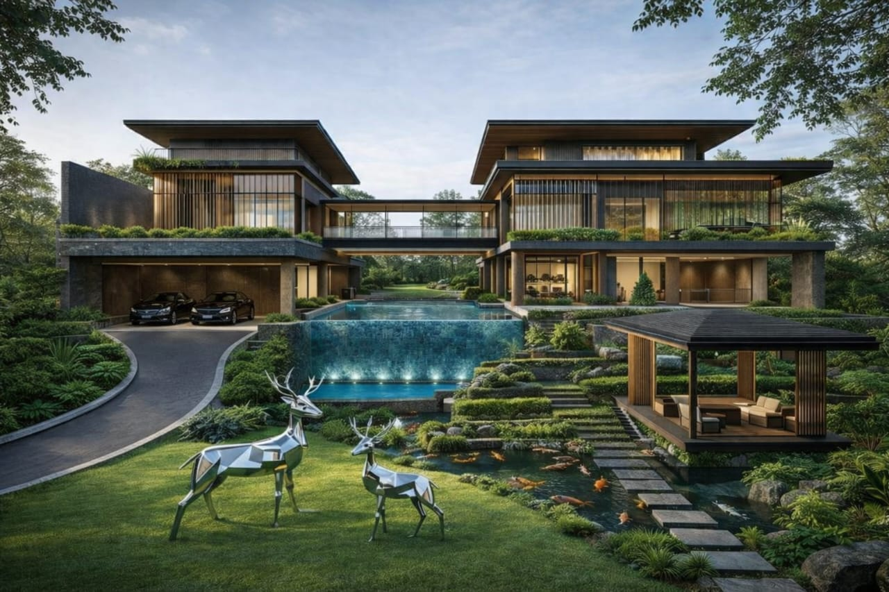 Jasa Arsitek Denpasar: Tren Arsitektur Tropis Modern Profesional